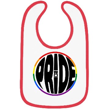 Discover Circle Pride Bibs