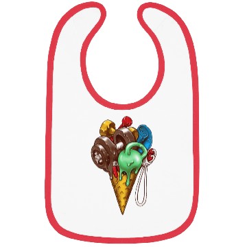 Discover Gym Ice Cream Workout Bibs