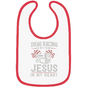 Discover Drag Racing Race Car Drag Racing Bibs