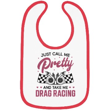 Discover Drag Racing Race Car Girl Just Bibs