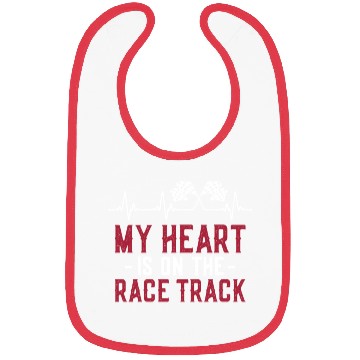 Discover Drag Racing Race Car Girlfriend Bibs
