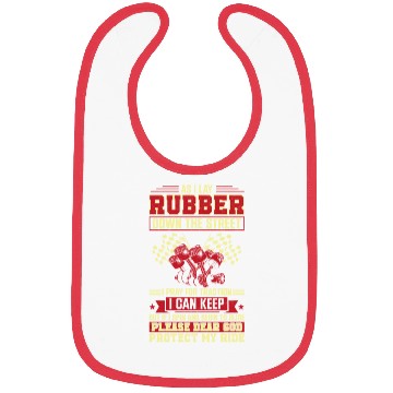 Discover Drag Racing Race Car Prayer Bibs