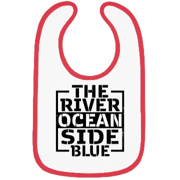 Discover The River Ocean Side Blue - Ocean Lover Bibs