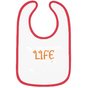 Discover Love Teacher Life - Halloween Bibs