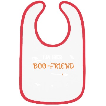 Discover I'm Her Boo-Friend - Halloween Bibs