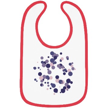 Discover abstract circles pattern Bibs
