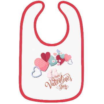 Discover Valentine my love Bibs