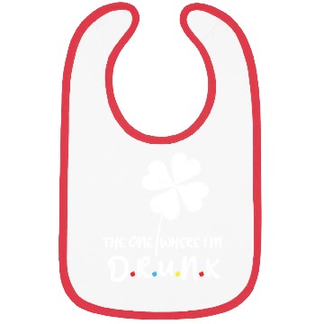 Discover Drunk Beer Paddy Shamrock Saint Patrick Day Bibs