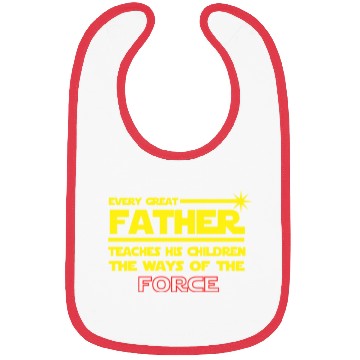 Discover Every Great Father Force Bibs