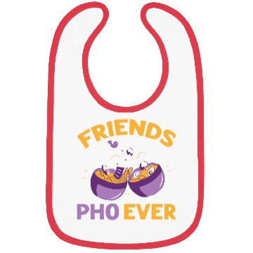 Discover Friends Pho-Ever Friendship Pho Soup Bibs