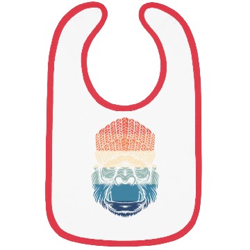 Discover Monkey Ape Gorilla Bibs