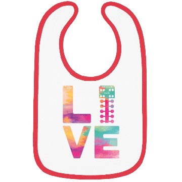 Discover Drag Racing Race Car Watercolor Bibs