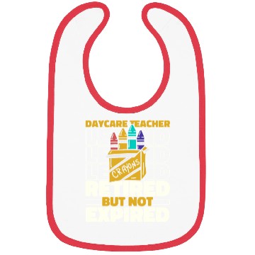 Discover Daycare Teacher Retired Bibs