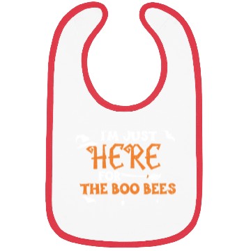 Discover I'm Just Here For The Boo Bees Bibs