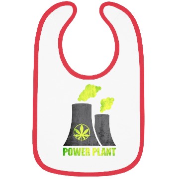 Discover Marijuana Power Plant Bibs