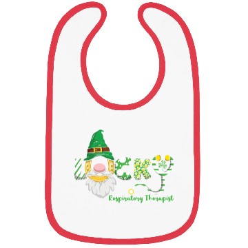 Discover Lucky Respiratory Therapist Saint Patricks Bibs