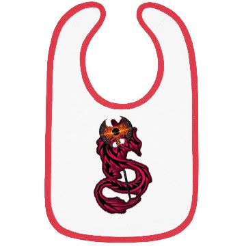 Discover dragon design 3 Bibs
