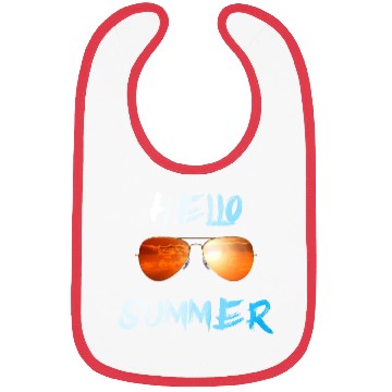 Discover Hello summer Bibs