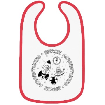 Discover Space adventures Bibs