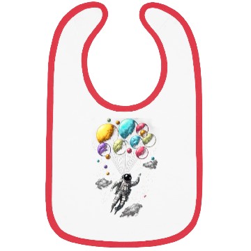 Discover Space Travel Bibs