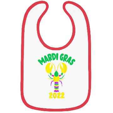 Discover Mardi Gras 2022 Mardi Gras Crawfish Outfit Women K Bibs