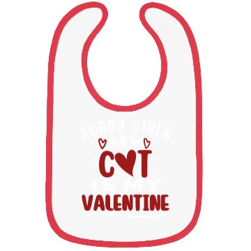 Discover Funny Valentine Day Couple Bibs Sorry Girls My C