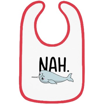 Discover Procrastinating Narwhal Lover Aquatic Animals Bibs
