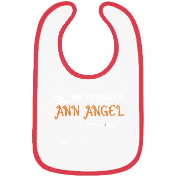 Discover I'm Totally Ann Angel - Halloween Bibs