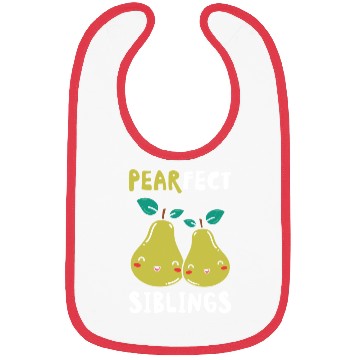 Discover Siblings Pear Fruit Big Brother Sister Goals Bibs