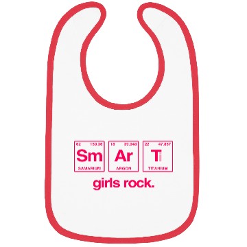 Discover SMART GIRLS ROCK - Elements Periodic Table Bibs