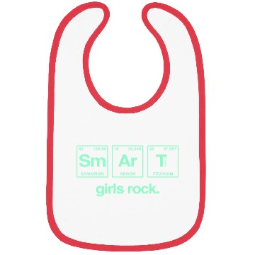 Discover SMART GIRLS ROCK - Elements Periodic Table Bibs