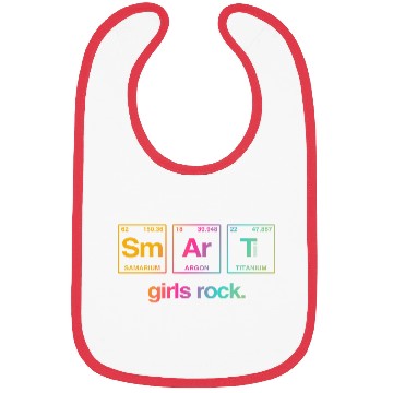 Discover SMART GIRLS ROCK - Elements Periodic Table Bibs