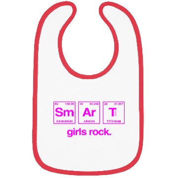 Discover SMART GIRLS ROCK - Elements Periodic Table Bibs