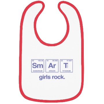 Discover SMART GIRLS ROCK - Elements Periodic Table Bibs