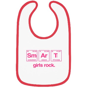 Discover SMART GIRLS ROCK - Elements Periodic Table Bibs