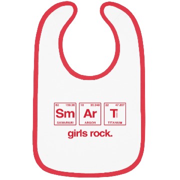 Discover SMART GIRLS ROCK - Elements Periodic Table Bibs