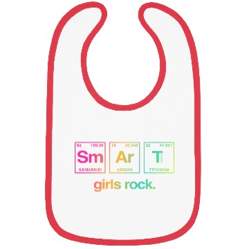 Discover SMART GIRLS ROCK - Elements Periodic Table Bibs