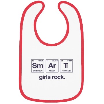 Discover SMART GIRLS ROCK - Elements Periodic Table Bibs
