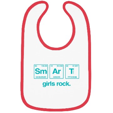 Discover SMART GIRLS ROCK - Elements Periodic Table Bibs
