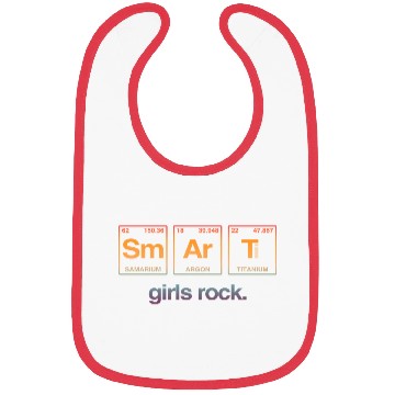 Discover SMART GIRLS ROCK - Elements Periodic Table Bibs
