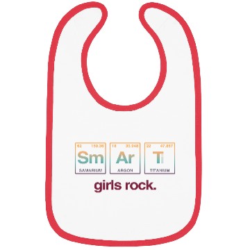 Discover SMART GIRLS ROCK - Elements Periodic Table Bibs