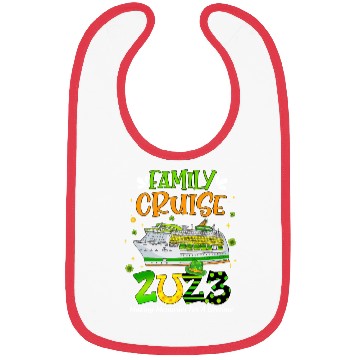 Discover Family Cruise Squad 2023 St Patricks Cruise Bibs