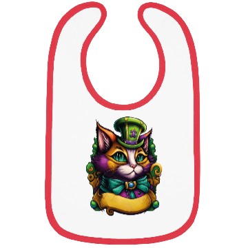 Discover Cat Mardi Gras Bibs