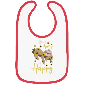 Discover Sunflower Gardening Sloth Sloth Sunflower Bibs