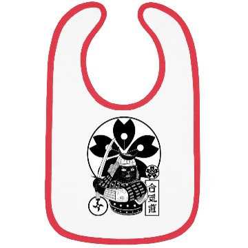 Discover Samurai Cat Bibs