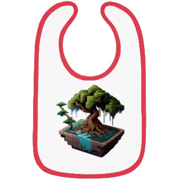 Discover 8 Bit Bonsai Tree Bibs