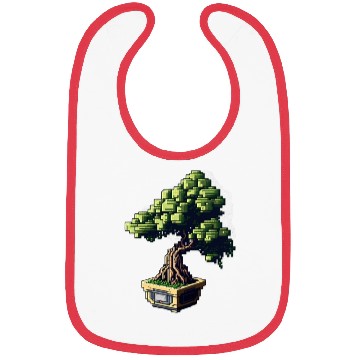 Discover 8 Bit Bonsai Tree Bibs