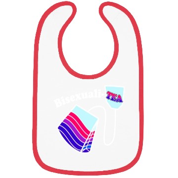 Discover Bisexualitea Funny Bisexual Tea Bag Bi Pride Color Bibs