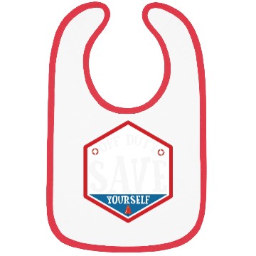 Discover Lifeguard Off Duty Save Yourself Bibs