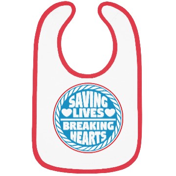 Discover Lifeguard Saving Lives Breaking Hearts Bibs